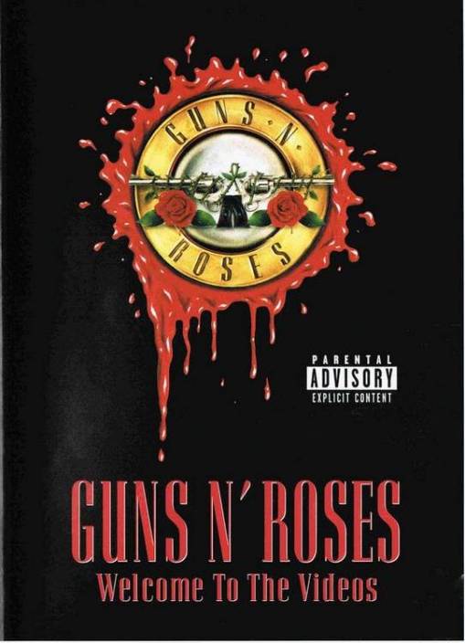 Okładka GUNS N' ROSES - WELCOME TO THE VIDEOS