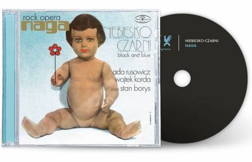 Okładka NIEBIESKO-CZARNI - NAGA (ROCK OPERA) (CZARNE CD)