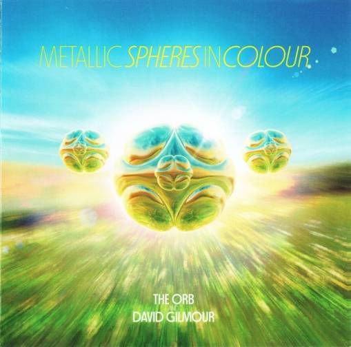 Okładka The Orb and David Gilmour - Metallic Spheres In Colour