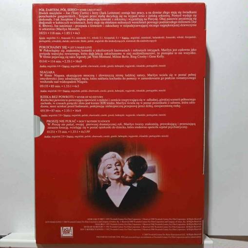 Marilyn Monroe Kolekcja 5 Filmów [NM]