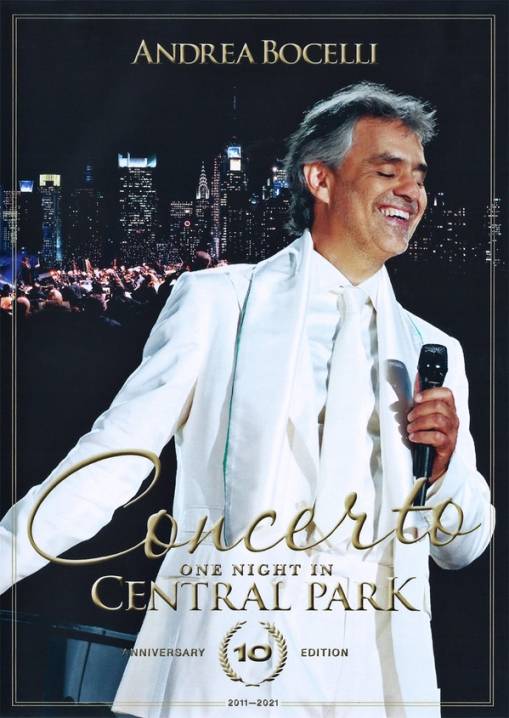 Okładka ANDREA BOCELLI - CONCERTO: ONE NIGHT IN CENTRAL PARK 10TH ANNIVERSARY (DVD)
