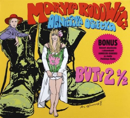 Okładka MARYLA RODOWICZ - AGNIESZKA OSIECKA - BUTY 2 i 1/2