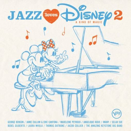 Okładka VARIOUS - JAZZ LOVES DISNEY VOL. 2 - KIND OF MAGIC