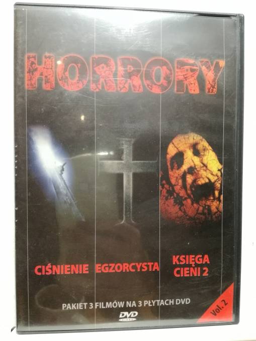 Okładka *Various -  HORRORY CIŚNIENIE/ EGZORCYSTA /KSIĘGA CIENI 2 [VG]