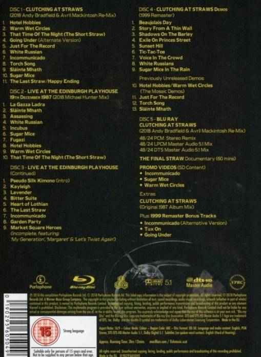 CLUTCHING AT STRAWS (4CD+BRD)