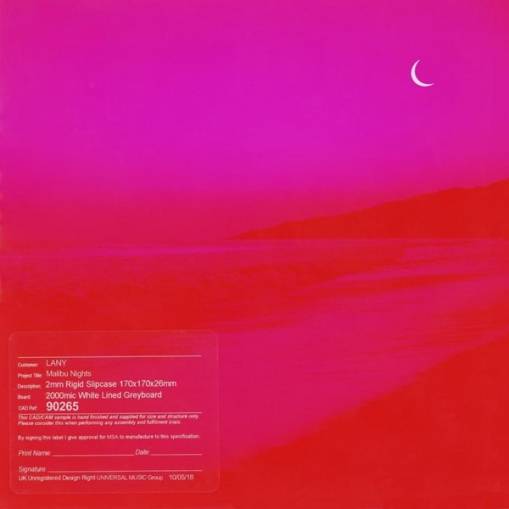 Okładka LANY - MALIBU NIGHTS (LP)