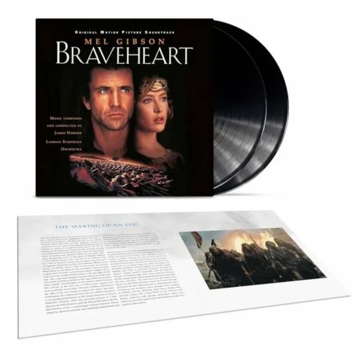 Okładka HORNER, JAMES - BRAVEHEART - THE COMPLETE COLLECTION (2LP)