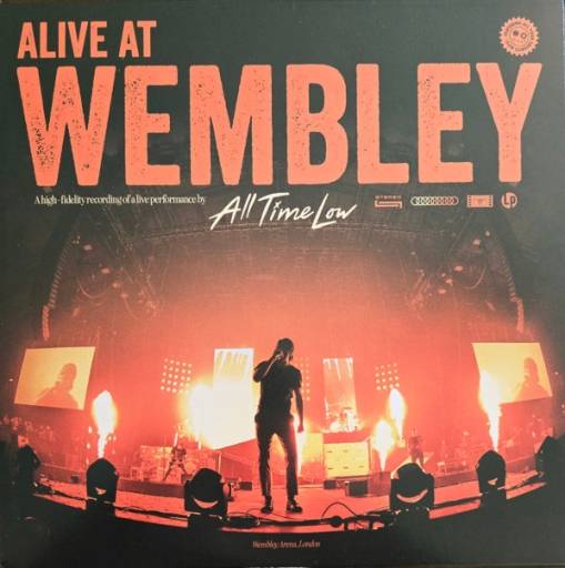 Okładka ALL TIME LOW - ALIVE AT WEMBLEY (ORANGE VINYL, BLACK FRIDAY RSD 2023)