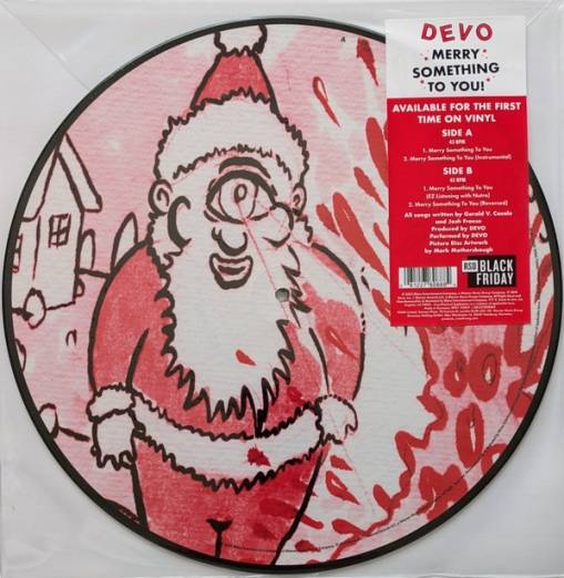 Okładka DEVO - MERRY SOMETHING TO YOU (RSD 2025)