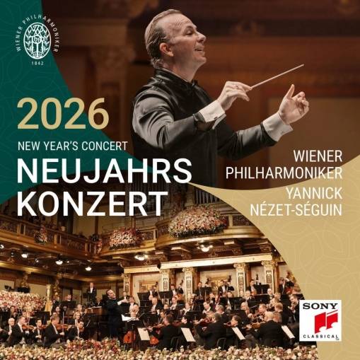 Okładka Wiener Philharmoniker & Yannick Nézet-Séguin - Neujahrskonzert 2026 / New Year's Concert 2026 / Concert du Nouvel An 2026