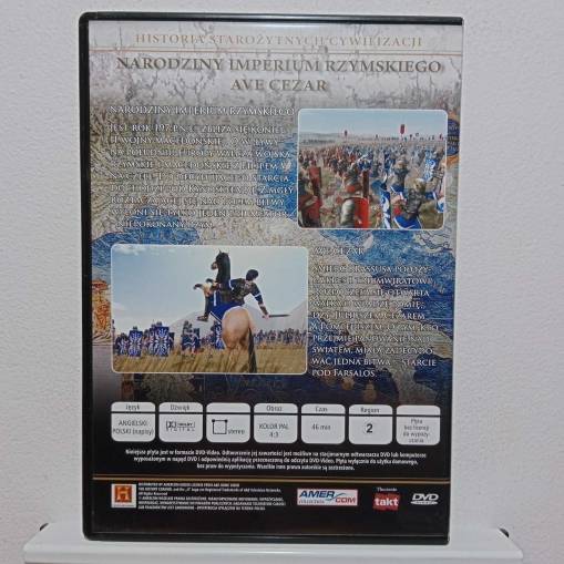 NARODZINY IMPERIUM RZYMSKIEGO / AVE CEZAR [EX]