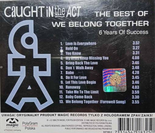 We Belong Together / 6 Years Of Success - The Best Of [EX]
