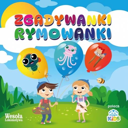 Okładka WESOŁA LOKOMOTYWA - ZGADYWANKI - RYMOWANKI