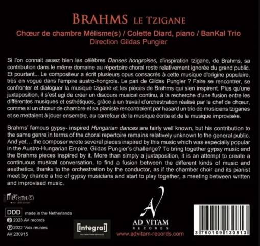 Le Tzigane Choeur De Chambre Melismes Diard BanKal Trio