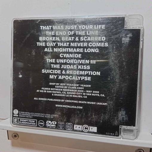 Death Magnetic (Making Magnetic DVD) (Czyt. Opis) [EX]