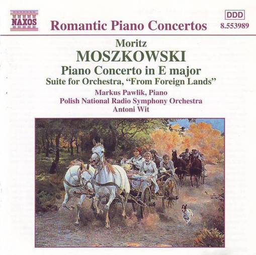 Okładka Moritz Moszkowski - Piano Concerto In E Major / Suite For Orchestra, "From Foreign Lands" [NM]
