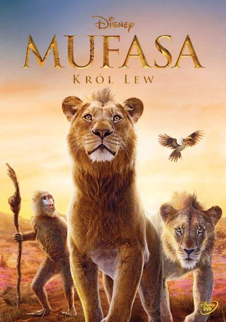 Okładka Barry Jenkins - MUFASA: KRÓL LEW (LA) (DVD) DUBBING