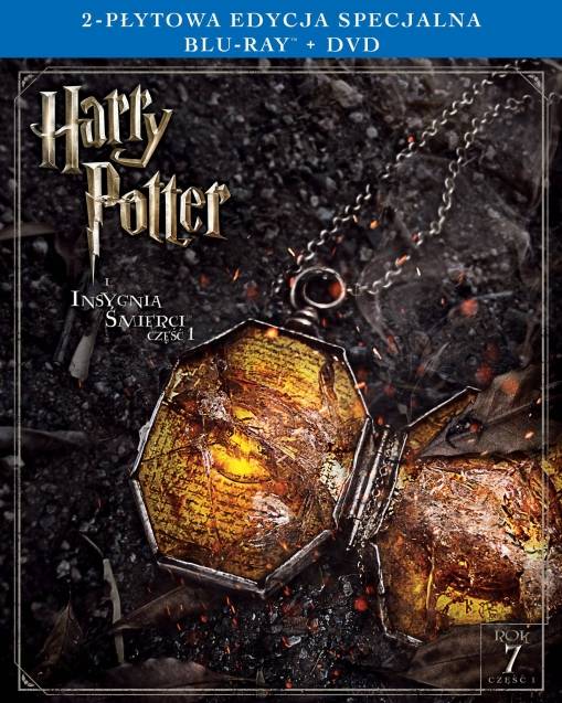 Okładka David Yates - HARRY POTTER I INSYGNIA ŚMIERCI, CZĘŚĆ 1. 2-PŁYTOWA EDYCJA SPECJALNA (1BD+1DVD)