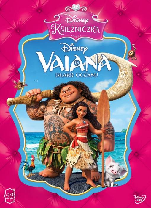 Okładka Ron Clements - VAIANA: SKARB OCEANU (DVD) DISNEY KSIĘŻNICZKA DUBBING