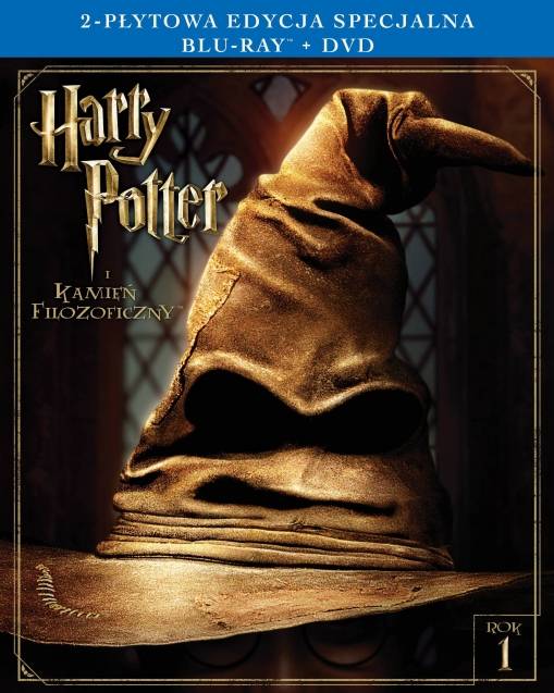 Okładka Chris Columbus - HARRY POTTER I KAMIEŃ FILOZOFICZNY. 2-PŁYTOWA EDYCJA SPECJALNA (1BD+1DVD)