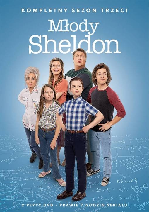 Okładka Chuck Lorre - MŁODY SHELDON SEZON 3 (2 DVD)