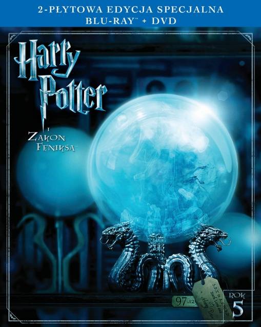 Okładka David Yates - HARRY POTTER I ZAKON FENIKSA. 2-PŁYTOWA EDYCJA SPECJALNA (1BD+1DVD)