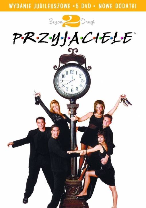 Okładka Marta Kauffman - PRZYJACIELE EDYCJA JUBILEUSZOWA, S2 (5D)