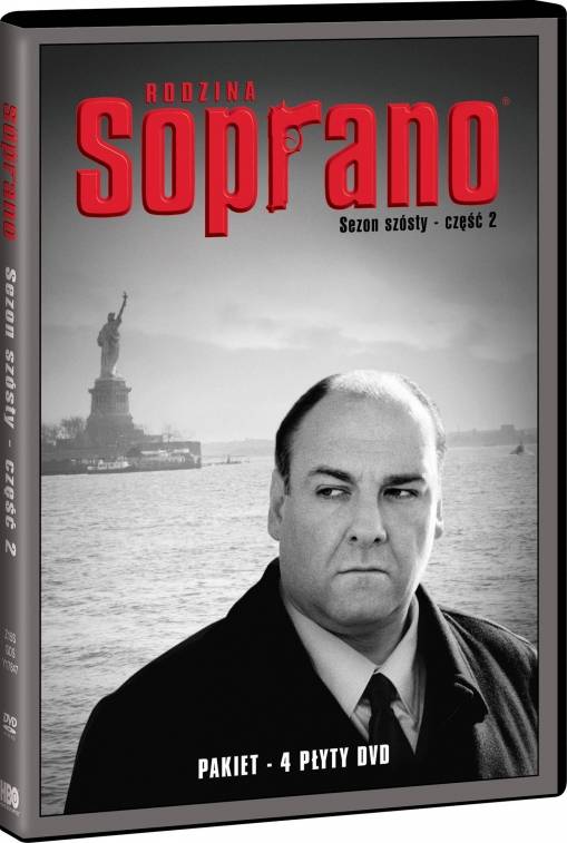 Okładka David Chase - RODZINA SOPRANO, SEZON 6 CZĘŚĆ 2 (4 DVD)