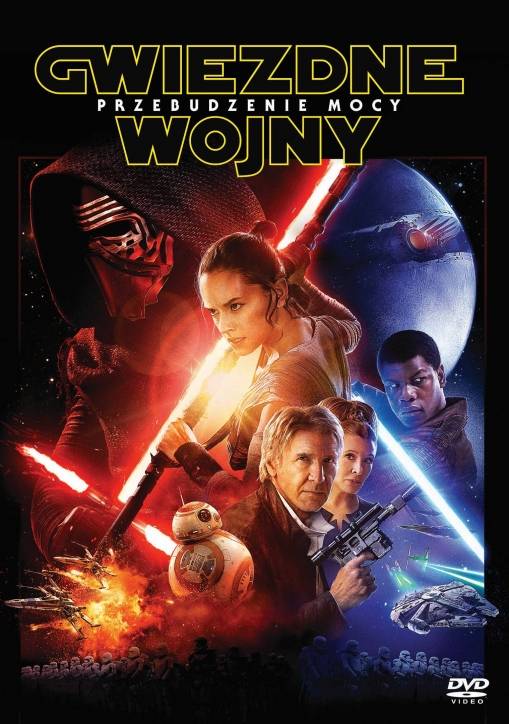 Okładka J.J. Abrams - GWIEZDNE WOJNY: PRZEBUDZENIE MOCY (DVD)