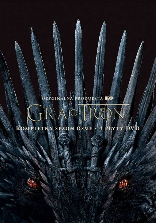 Okładka David Benioff - GRA O TRON, SEZON 8 (4 DVD)