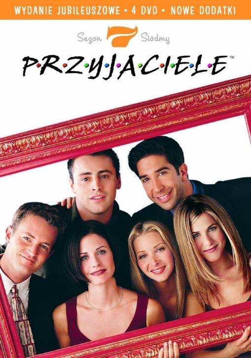 Okładka Marta Kauffman - PRZYJACIELE EDYCJA JUBILEUSZOWA, S7 (4D)