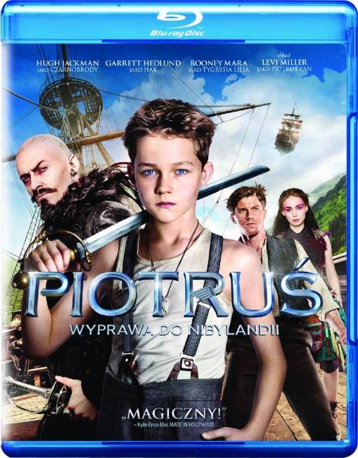 Okładka Joe Wright - PIOTRUŚ. WYPRAWA DO NIBYLANDII (BD)