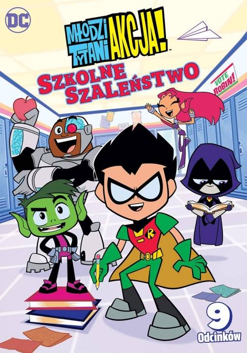 Okładka VARIOUS - MŁODZI TYTANI: AKCJA. SZKOLNE SZALEŃSTWO (DVD)