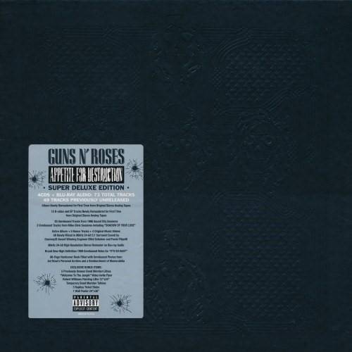 Okładka GUNS N' ROSES - APPETITE FOR DESTRUCTION (SUPER DELUXE) LTD. (4CD+BLU-RAY AUDIO)