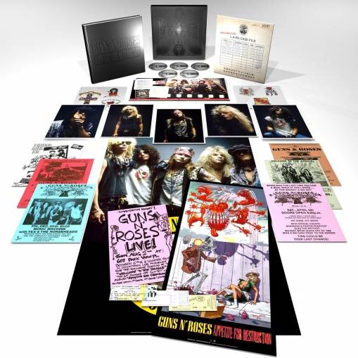 APPETITE FOR DESTRUCTION (SUPER DELUXE) LTD. (4CD+BLU-RAY AUDIO)