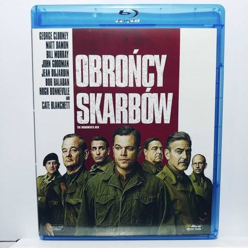 Okładka George Clooney - Obrońcy Skarbów [NM]