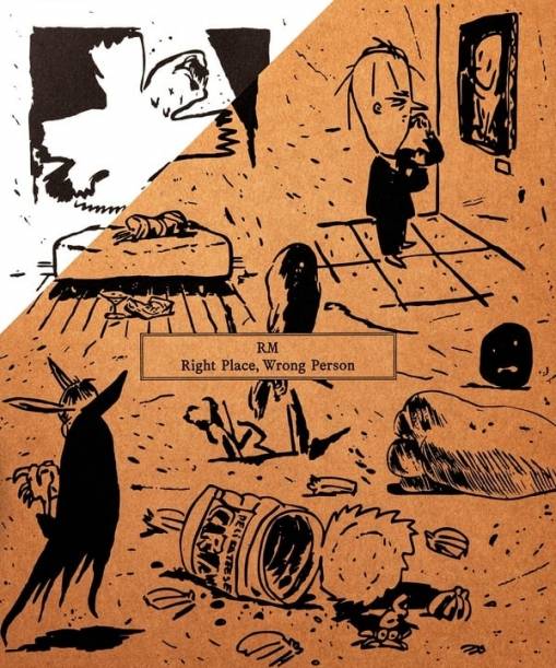 Okładka RM - RIGHT PLACE, WRONG PERSON - VERSION C