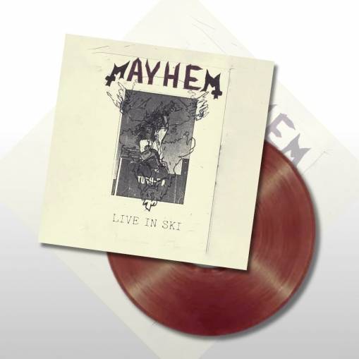 Okładka Mayhem - Live In Ski LP OXBLOOD RSD 2025