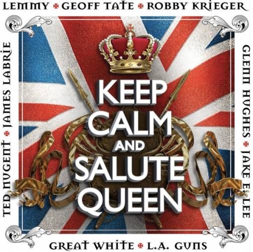 Okładka V/A - Keep Calm And Salute Queen LP