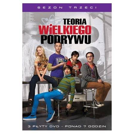 Okładka Chuck Lorre - TEORIA WIELKIEGO PODRYWU, SEZON 3 (3D)
