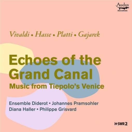 Okładka Ensemble Diderot Johannes Pramsohler Diana Haller Philippe Grisvard - Echoes Of The Grand Canal
