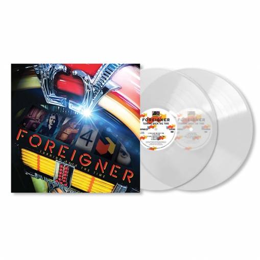 Okładka FOREIGNER - TURNING BACK THE TIME (LIMITED CLEAR VINYL)
