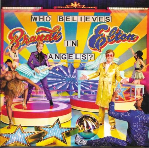 Okładka JOHN, ELTON & BRANDI, CARLILE - WHO BELIEVS IN ANGELS ? (CD/DVD) (CLAMSHELL BOX)