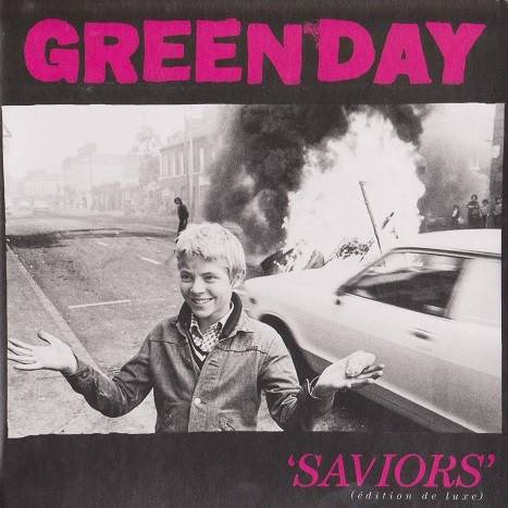Okładka GREEN DAY - SAVIORS