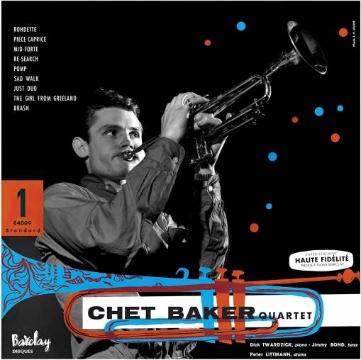 Okładka BAKER, CHET - CHET BAKER N PARIS VOL. 1 (LP)