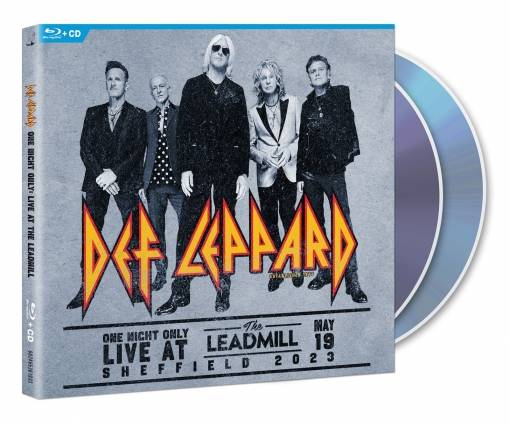 Okładka DEF LEPPARD - LIVE AT THE LEADMILL - SHEFFIELD 2023 (BRD+CD)