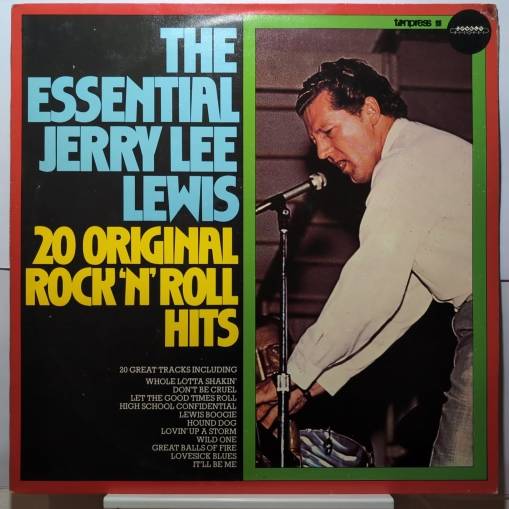 Okładka Jerry Lee Lewis - The Essential Jerry Lee Lewis - 20 Original Rock'n'Roll Hits (LP) [NM]
