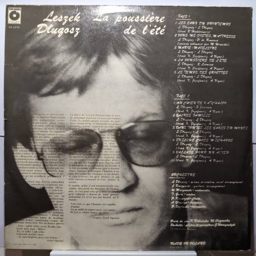 La Poussiere De L’Ete (LP) [NM]