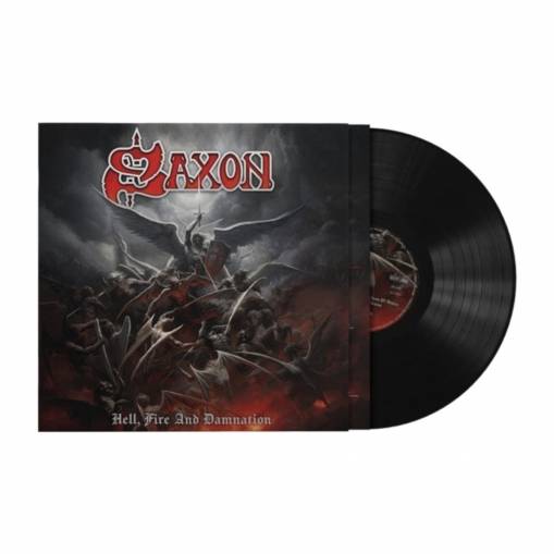 Okładka SAXON - HELL, FIRE AND DAMNATION (BLACK VINYL)
