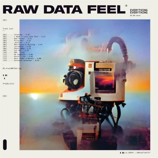 Okładka Everything Everything - Raw Data Feel LP CLEAR